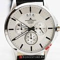 Jacques Lemans Jacques Lemans 1-1542N кварцевые мужские часы часы, крупный план белый циферблат